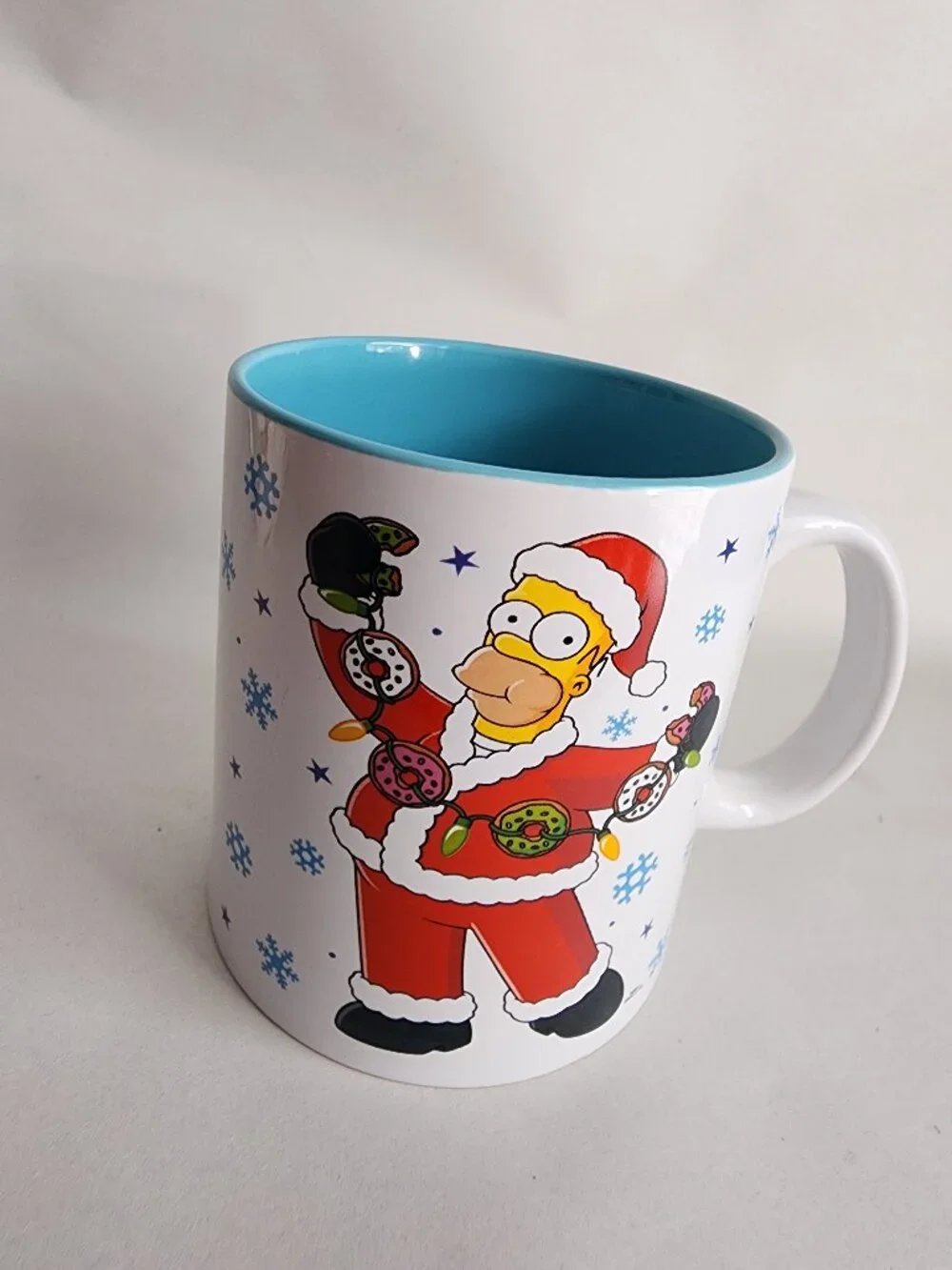 The Simpsons Homer Santa D’OH Ho Ho Christmas Mug 20 oz